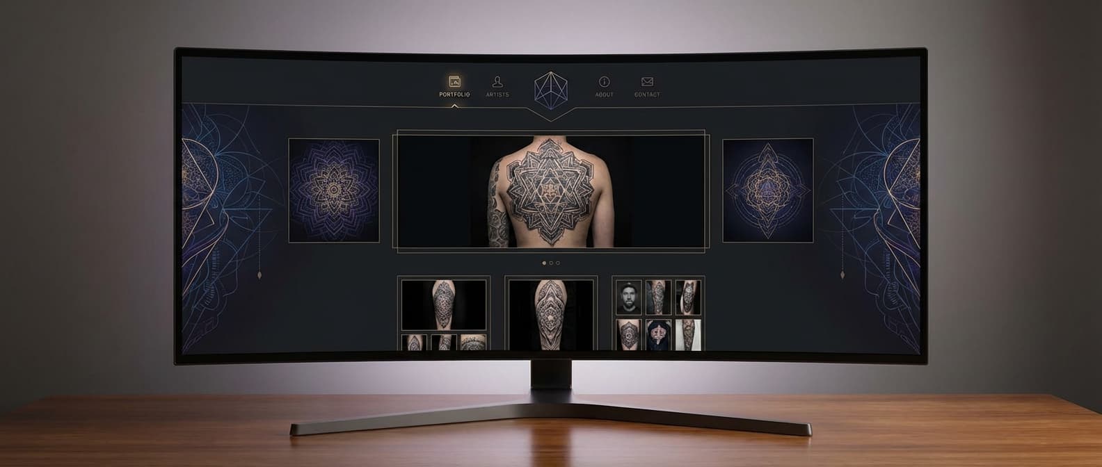 Sacred Geometry template preview