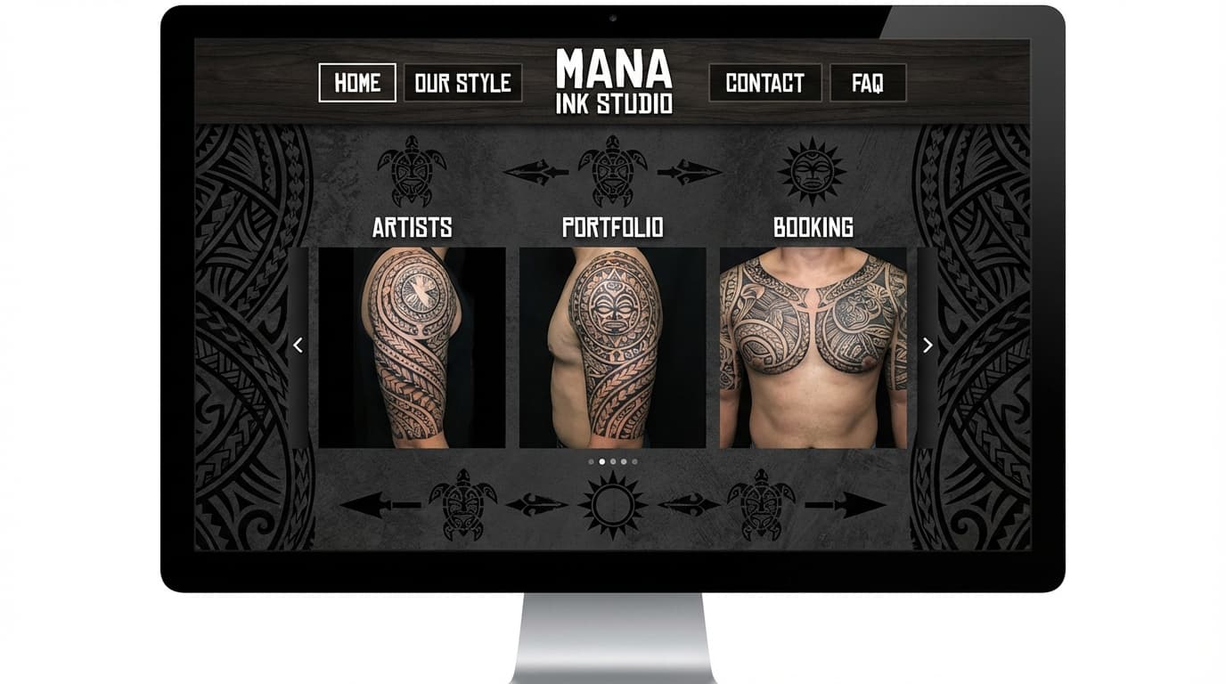 Tribal Fusion template preview